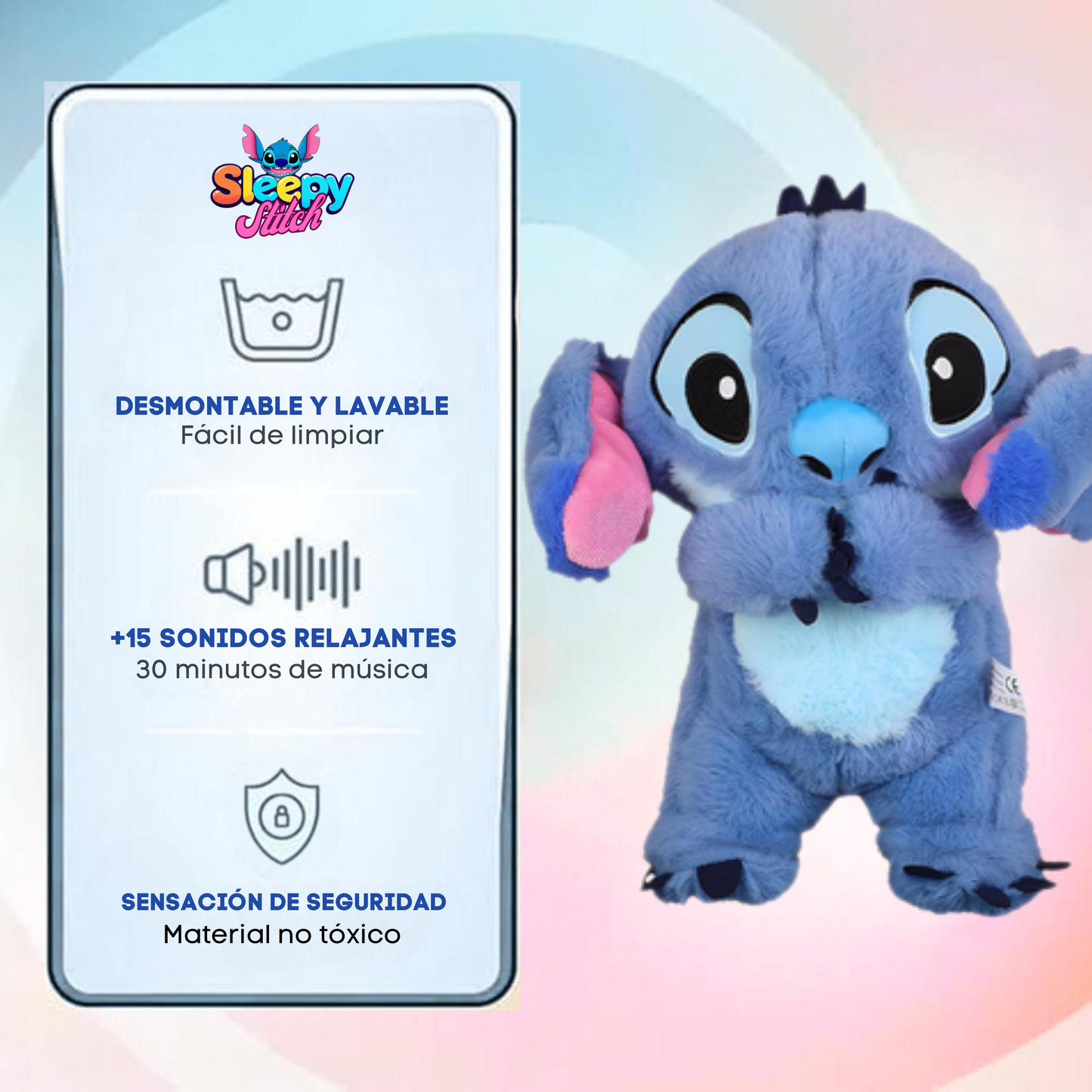 Peluche anti estrés para dormir